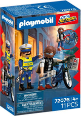 Policier et voleur de vélo - City Action