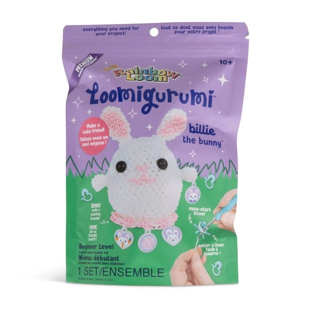 Rainbow Loom - Loomigurumi : Billie the Bunny (Bil)