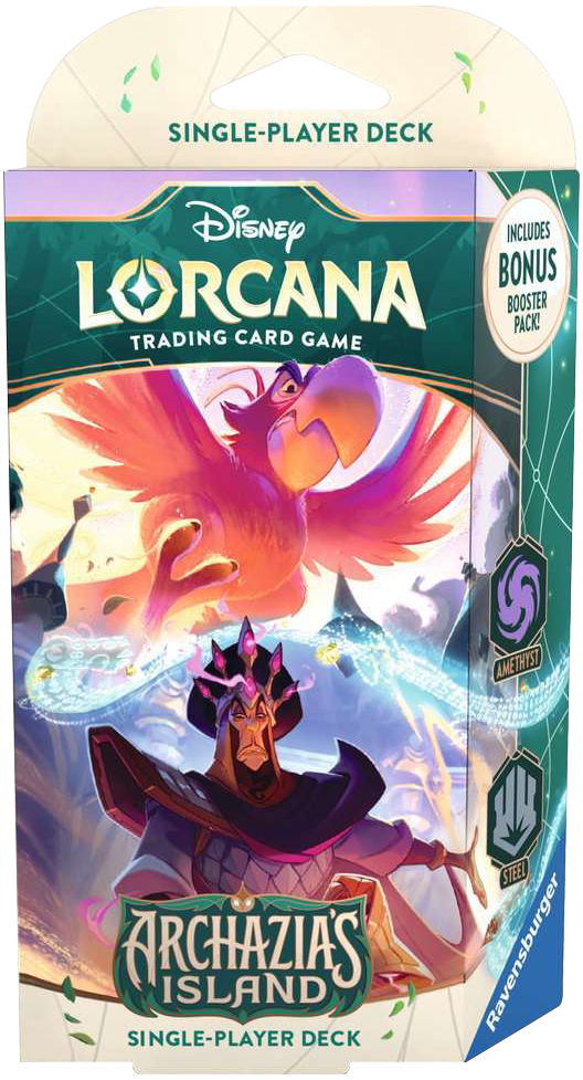 Disney Lorcana #7: Archazia's Island - Starter Deck - Amethyst and Steel (Ang)