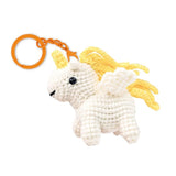 Avenir - Crochet Keychain - Curly Unicorn