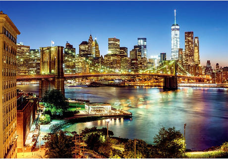 Lumière du pont de Brooklyn - 6000 mcx