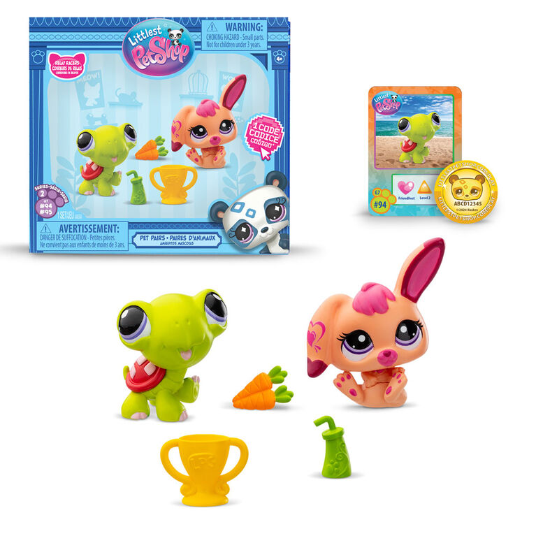 Littlest Pet Shop - Pet pairs #94 and #95