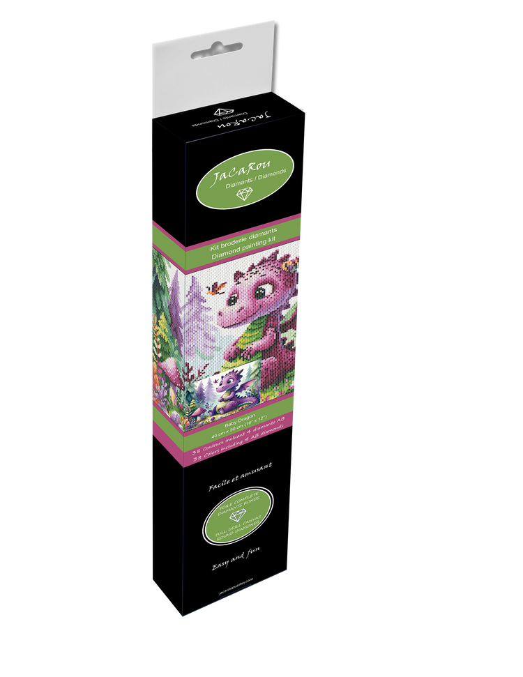 Broderie de diamant - Baby Dragon