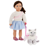 Poupée et animal OG - Mindy et Pepper