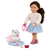 Poupée et animal OG - Mindy et Pepper