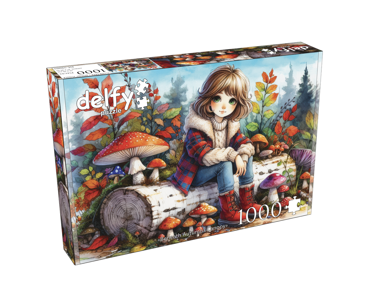 Beneath Autumn's Canopy - 1000 pcs