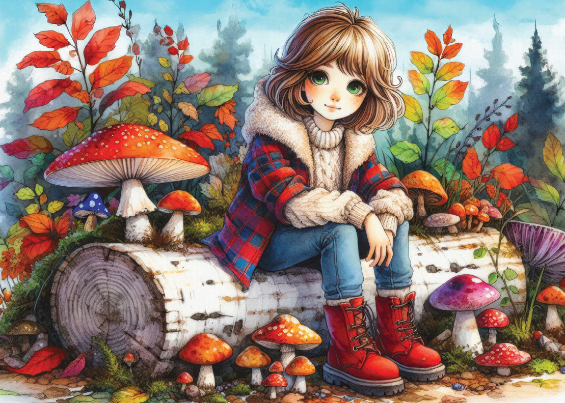 Beneath Autumn's Canopy - 1000 pcs