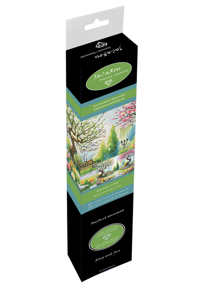 Diamond Painting - Blossoms in Park - 50 x 40 cm