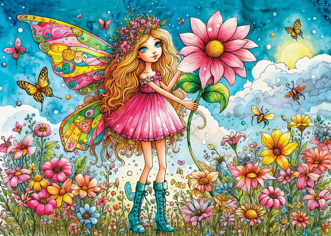 Blush Garden Whispers - 1000 pcs