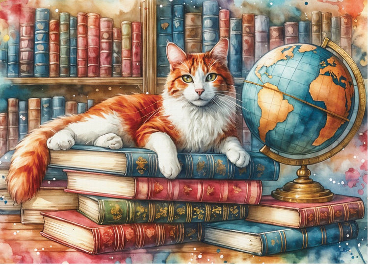 Books Globe and Purrs - 1000 mcx