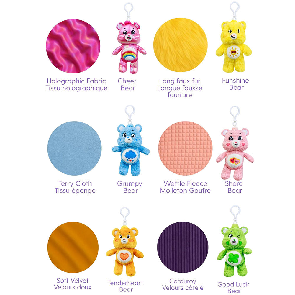 Peluche surprise - Care Bears (assortiment)