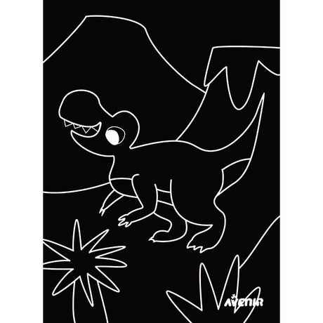 Avenir - Cartes à gratter Jr - Dinosaure