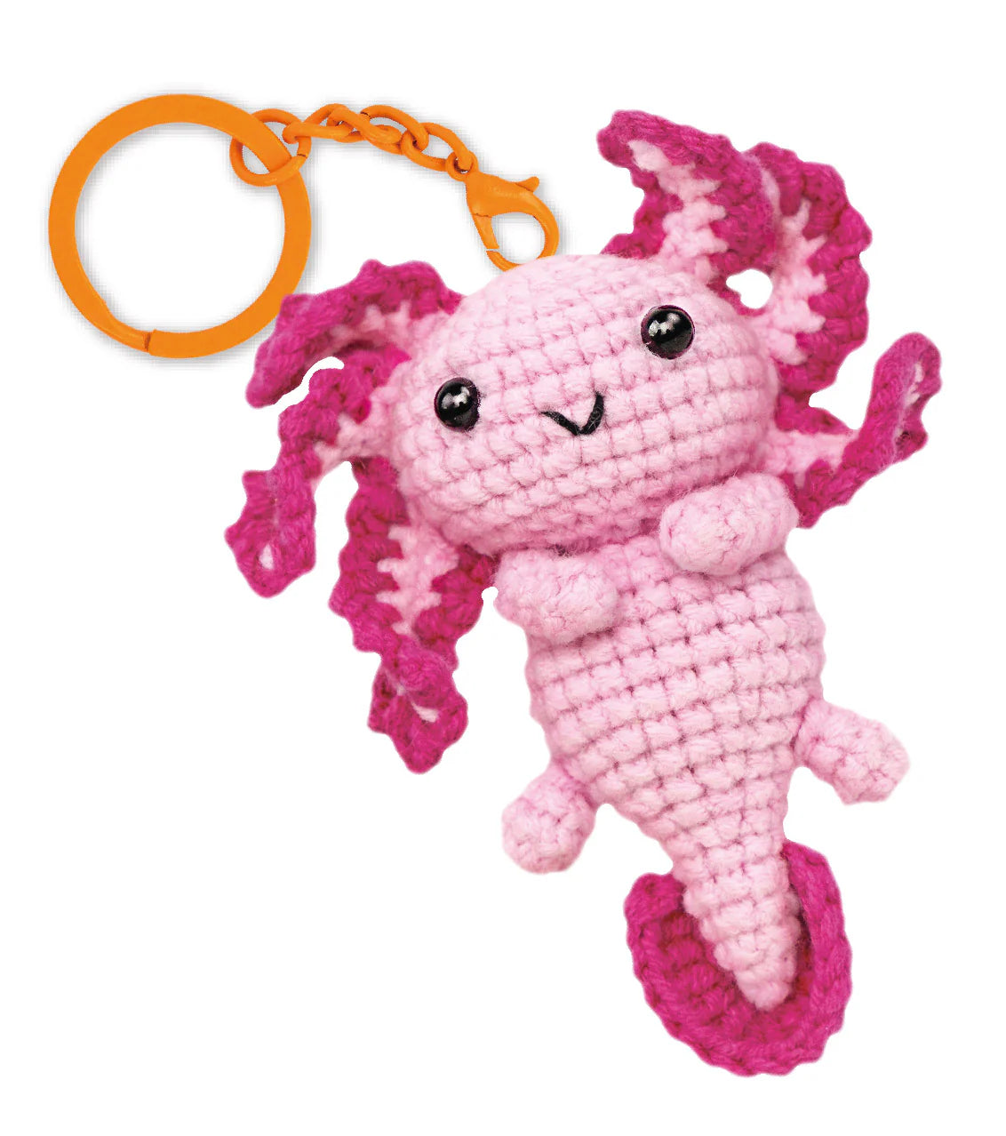 Avenir - Porte-clés au crochet - Love Axolotl
