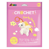 Avenir - Crochet Keychain - Curly Unicorn