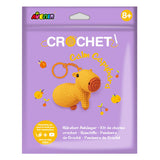 Avenir - Crocheted Keychain - Calm Capybara