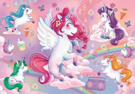 Jolly Unicorns - 24 pcs Floor