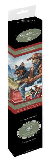 Broderie de diamant - Cowboy