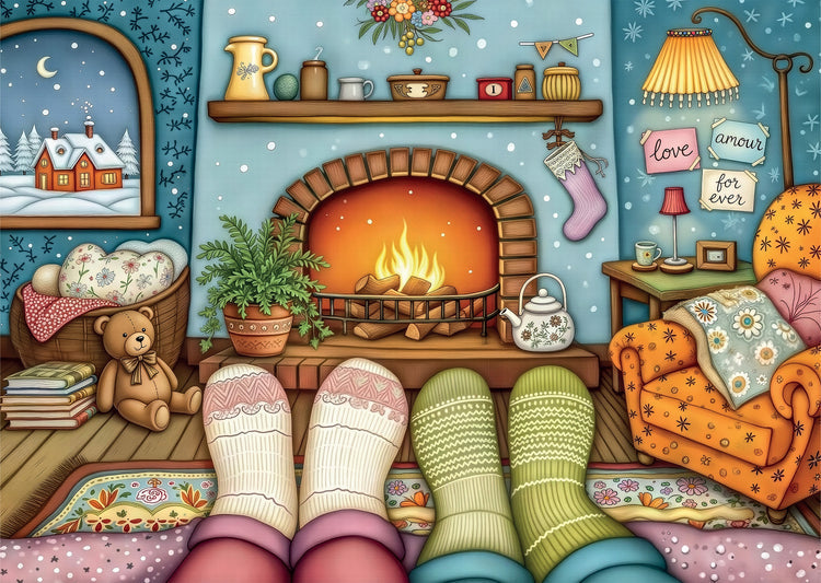 Cozy Feet Winter Night - 1000 mcx