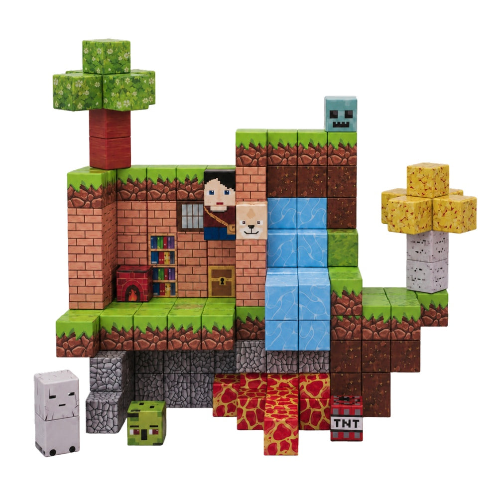 Creativo : Cubes magnétiques 3D - Aventure au repaire de la cascade