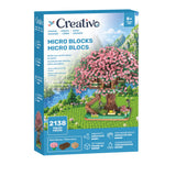 Creativo : Cubes magnétiques 3D - Maison dans un cerisier en fleurs