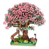 Creativo : Cubes magnétiques 3D - Maison dans un cerisier en fleurs