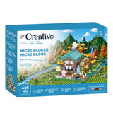 Creativo : Cubes magnétiques 3D - Chalet d'automne
