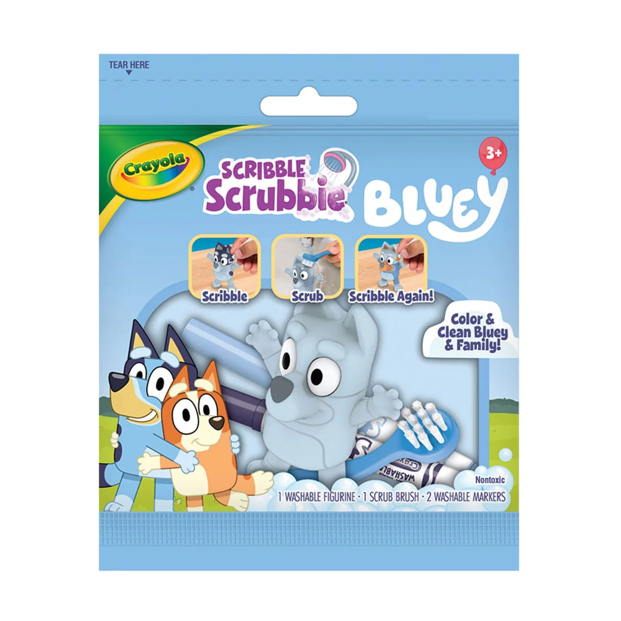 Scribble Scrubbie - Bluey 1 mcx
