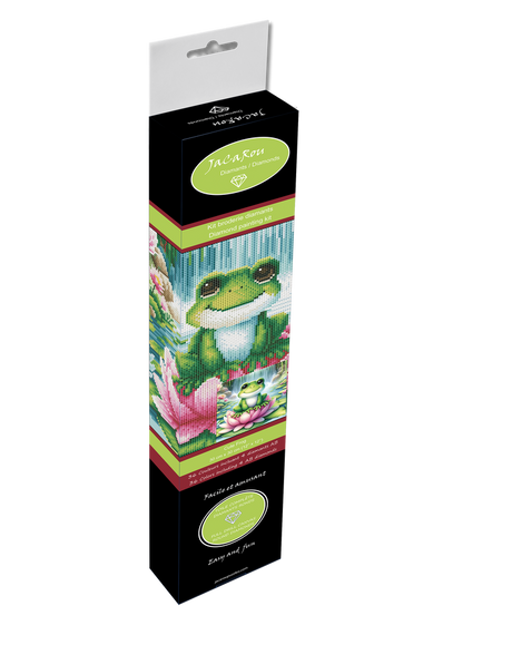 Diamond Painting - Cute Frog - 30 x 30 cm