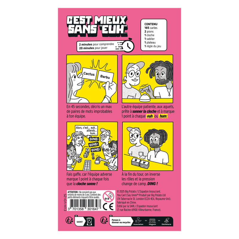 It's Better Without "Uh" (Fr)