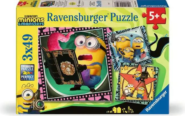 The Minions 3 - 3 x 49 pcs