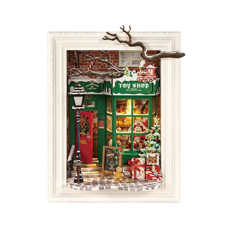 DIY House - Story Frames - Santa's Toy Shop