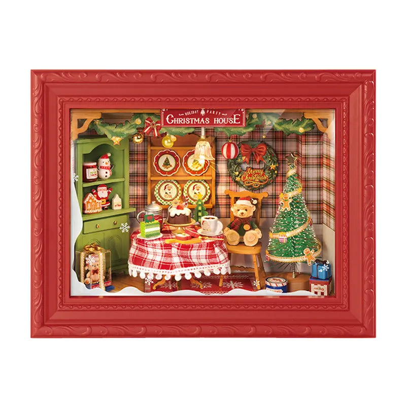 DIY House - Story Frames - Christmas Eve Party