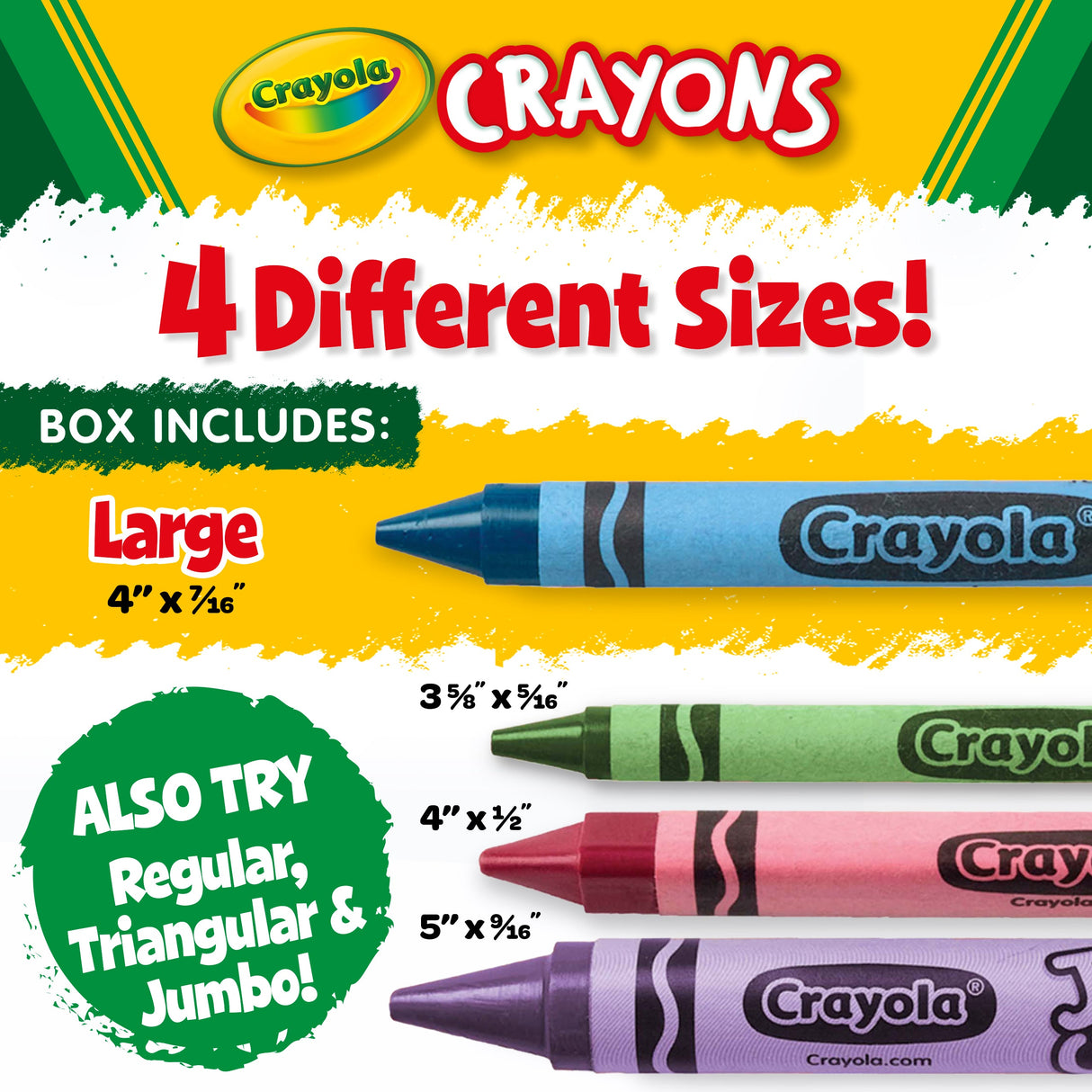 Crayons de cire - Gros (8)