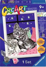 CreArt - Sleepy Kitties with Gems