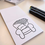 Mini Coloring Book - Oh Color Me