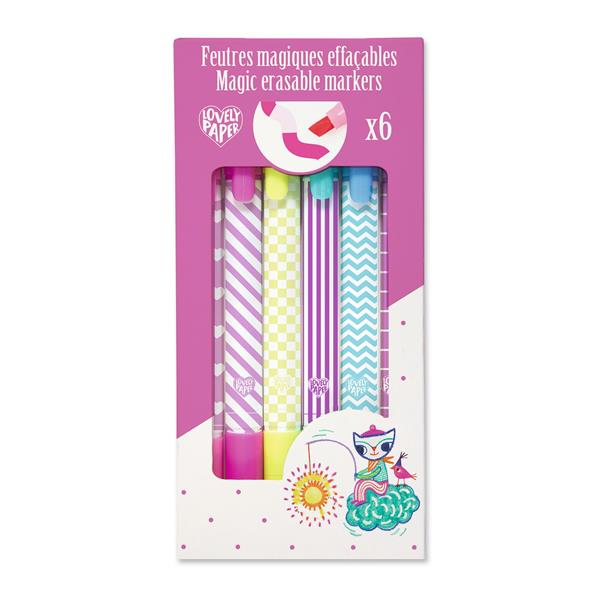 Magic Erasable Markers (6)