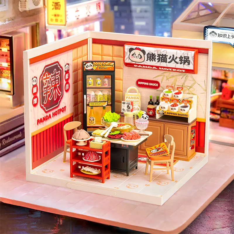 DIY - Super Creator - Panda Hot Pot