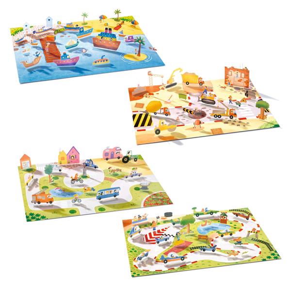 Lift-up Stickers - Vehicles