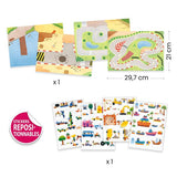 Lift-up Stickers - Vehicles