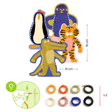 Premier tissage - Les pulls des animaux