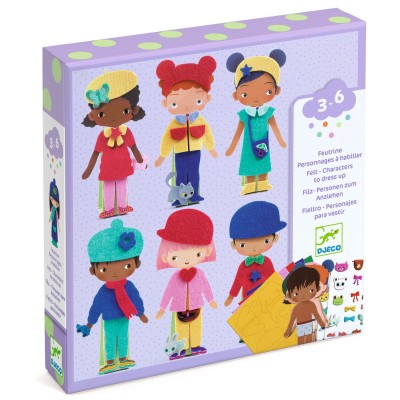 Felt - Characters to dress up