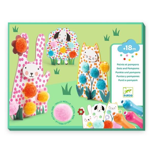 Dots and Pompoms - In the Grass