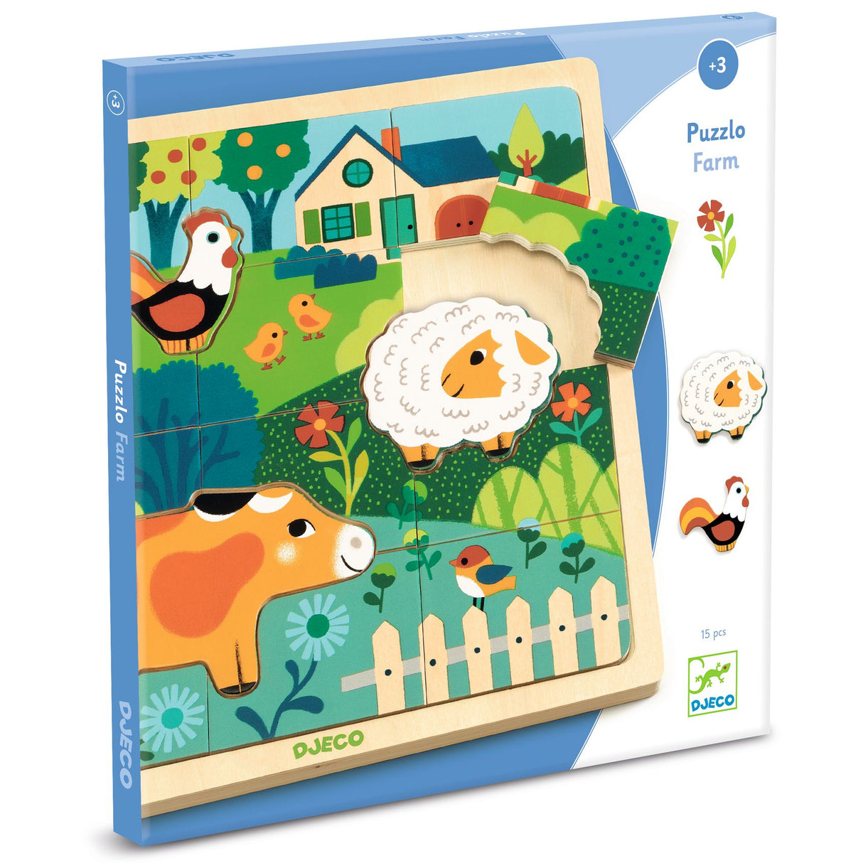 Farm Puzzle - 16 pcs