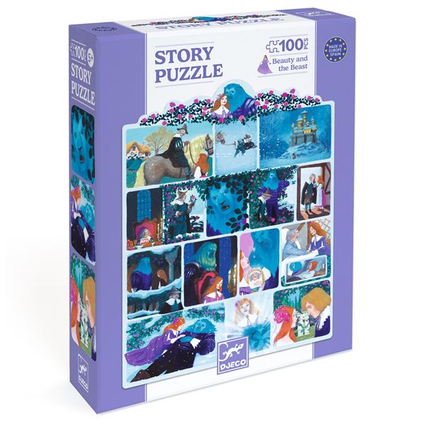 Story Puzzle - Beauty and the Beast - 100 pcs