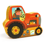 Puzzle silhouette / Tracteur - 16 pcs