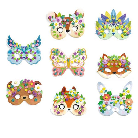 DIY - Masks to Decorate - Forest Animals