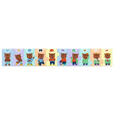 Puzzle - Teddy Dresses Up - 10 pcs