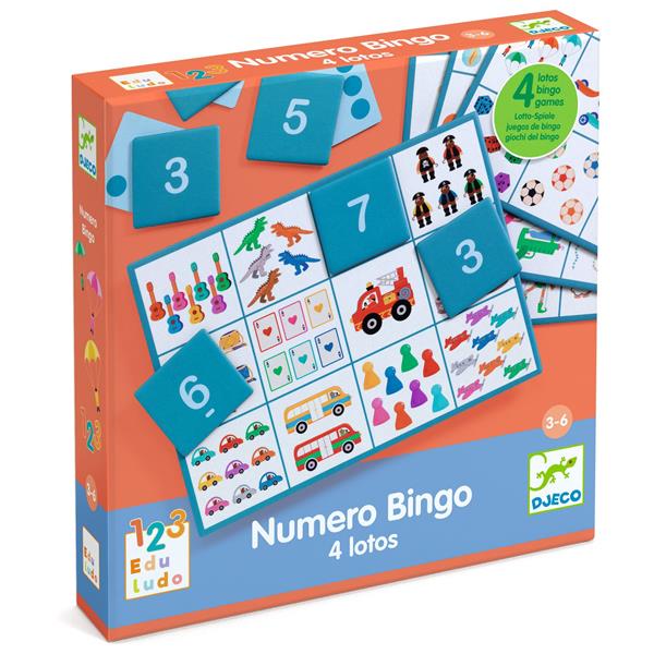 Numéro Bingo - 4 lotos (Multi)