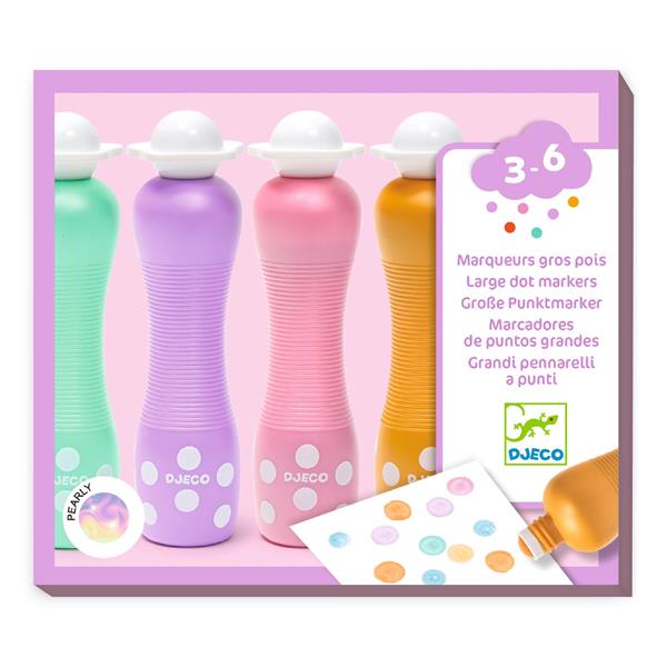 Large Dot Markers - Pearly (4)