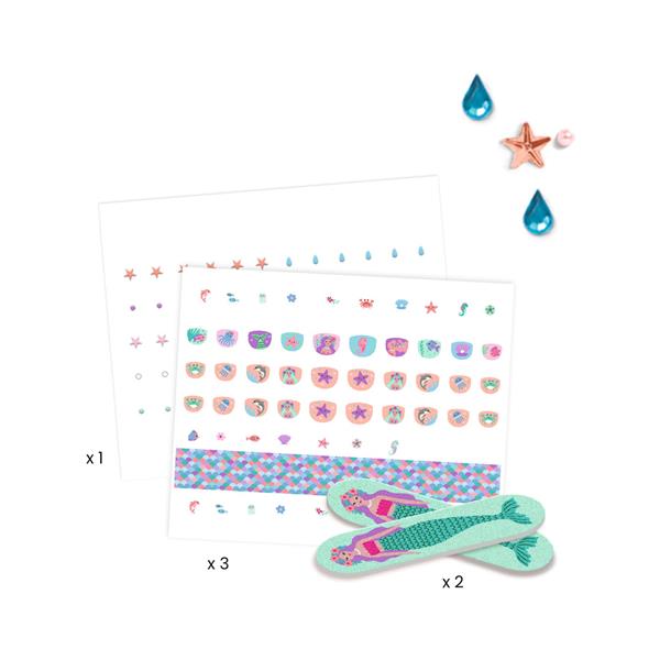Nail Stickers - Soft Seas